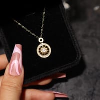 Circle Star Necklace
