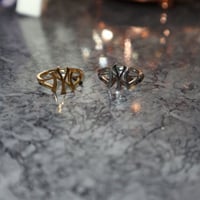 "NY" Logo Ring