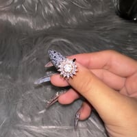 Sunflower Spin Ring