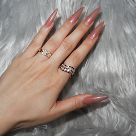 Color Zircon Ring