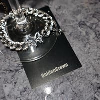 Silver Butterfly Bracelet