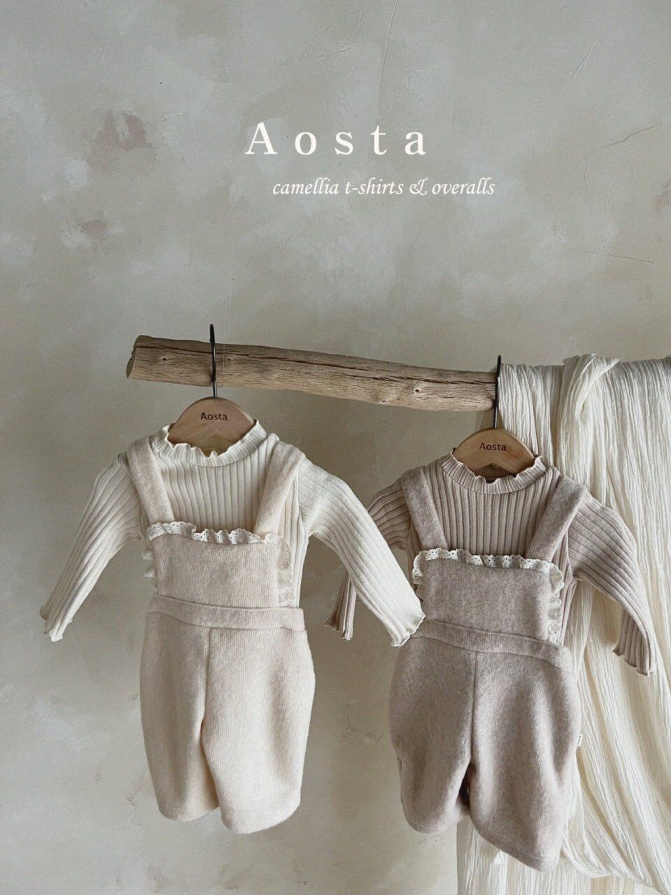 Aosta サロペット - キッズ服女の子用(90cm~)