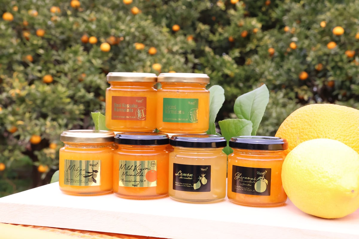 瀬戸内柑橘ジャム人気アソートセット(ギフトにも最適) | kawada citrus