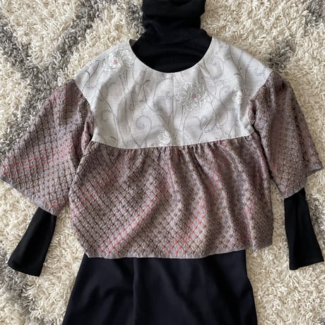 『Tsumugi x Shibori Tops』『MICHI:Wide Pants』for Ms.