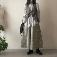 『雫：SHIZUKU』Flared pants