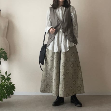 『雫：SHIZUKU』Flared pants