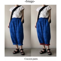 『鶴舞う藍』ーIndigo with Dancing Cranesー