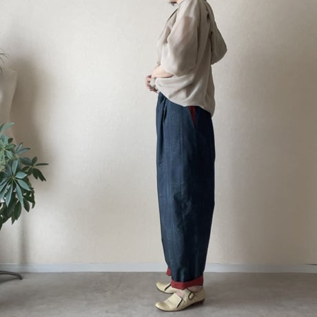 『千穂：CHIHO』Cocoon pants