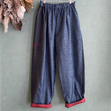 『竜豆：RYUZU』Cocoon pants
