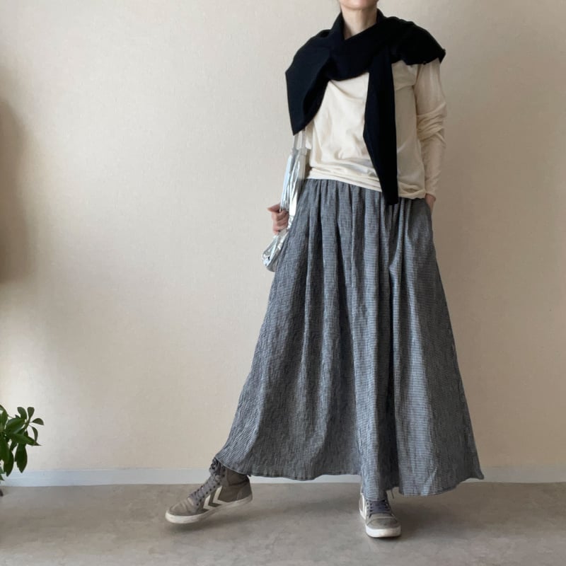 【eenie】GATHERED DESIGN SKIRT ギャザー スカート eenie】GATHERED DESIGN SKIRT ギャザー スカート
