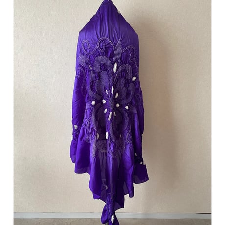 『大判絞りショール』 shibori shawl