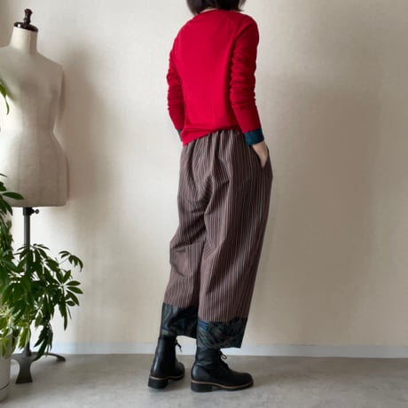 『千景：CHIKAGE』Cocoon pants