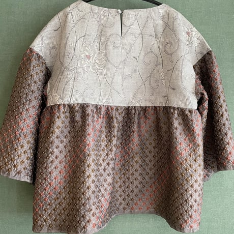 『紬 x 絞りトップス』Tsumugi x Shibori Tops