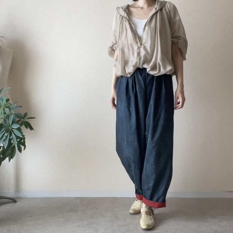 千穂:CHIHO』Cocoon pants | NITENMON -Kimono Pants- 千穂:CHIHO』Cocoon pants | NITENMON -Kimono Pants-