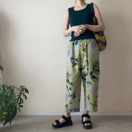 『鈴：SUZU』Cocoon pants (cotton)