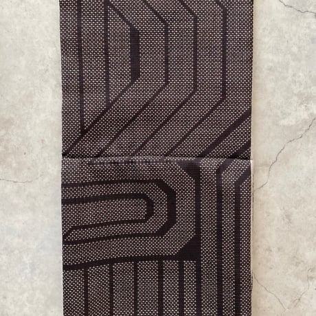 ネックウォーマー　大島紬2種 ( silk x wool)