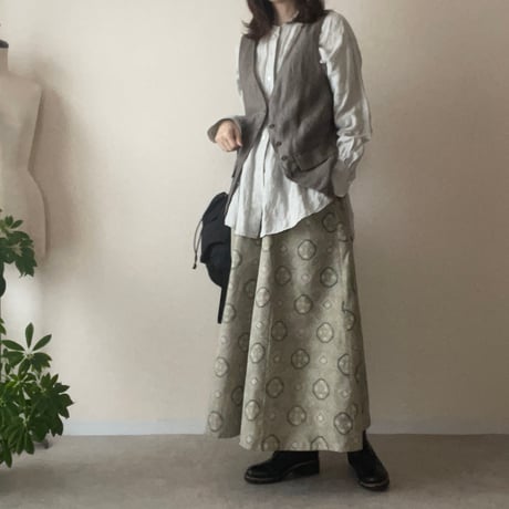 『雫：SHIZUKU』Flared pants