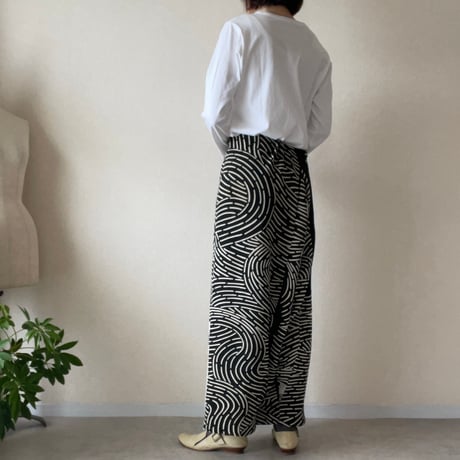 K様　Wrap Sarouel pants