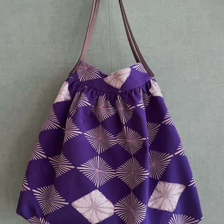 型染めBIG BAG - 紫