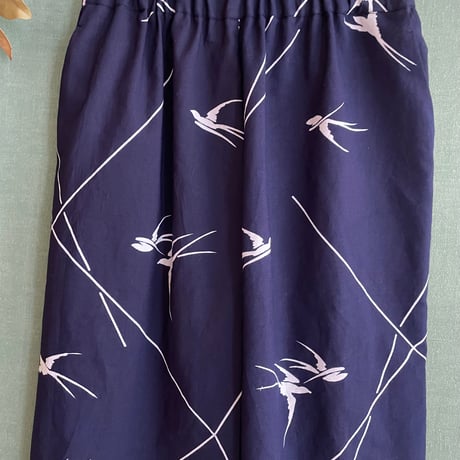 『木葉：KONOHA』Wide pants (cotton)
