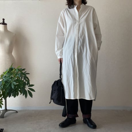 裾柄・綿コクーンパンツ  Cocoon pants/Kimono-cloth hem lining