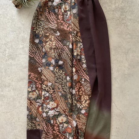 『奏樹：SOJU』Wide Pants with Gold Foil