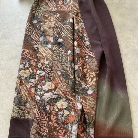 『奏樹：SOJU』Wide Pants with Gold Foil