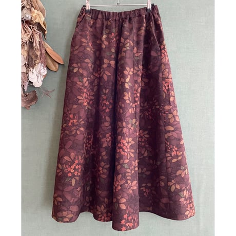 「紅葉フレアパンツ」Autumn Flared Pants