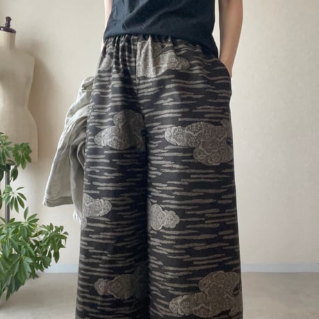 『法煙の妹：Hoen's sis.』wide pants