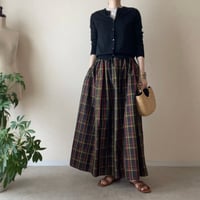 『大島紬ギャザースカート』gathered skirt