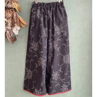 紬ワイドパンツ/ Tsumugi wide-leg pants