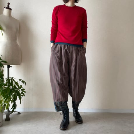 『千景：CHIKAGE』Cocoon pants