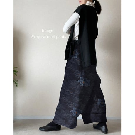 『青花 大島紬/Blue Flower Oshima Tsumugi』ー Semi-order ー