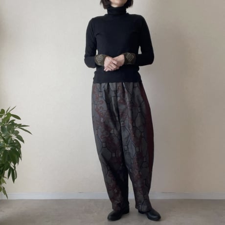 『果晶：KASHO』 Cocoon pants