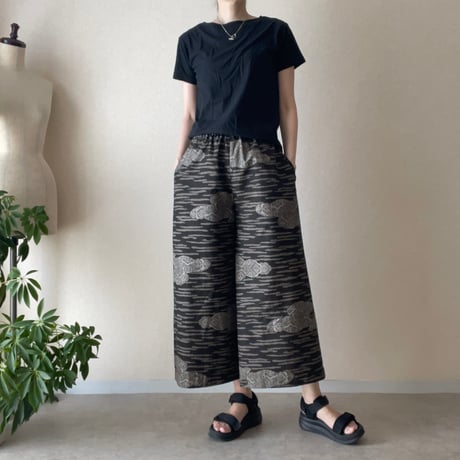 『法煙の妹：Hoen's sis.』wide pants