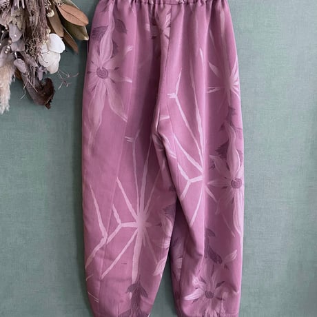 『杁守：IRISU』 Cocoon pants
