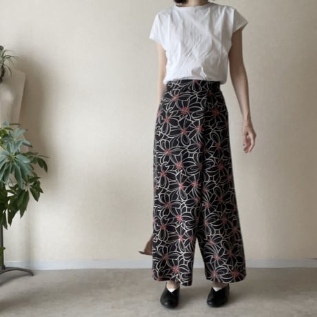 『折華：SEKKA』Wrap Sarouel pants