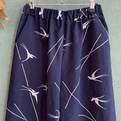 『木葉：KONOHA』Wide pants (cotton)