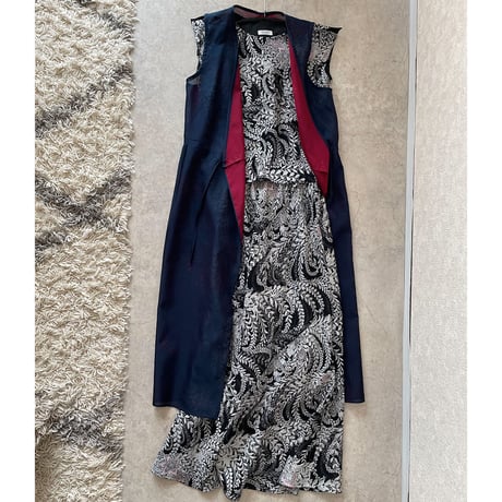 紗のジレ/ Sheer Gilet