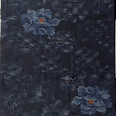 『青花 大島紬/Blue Flower Oshima Tsumugi』ー Semi-order ー