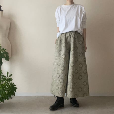 『雫：SHIZUKU』Flared pants