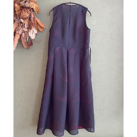 紗のジレ/ Sheer Gilet