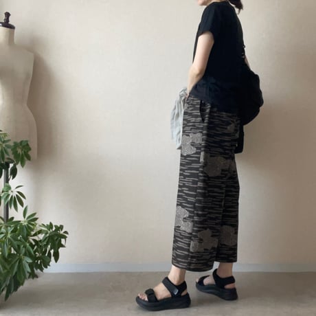 『法煙の妹：Hoen's sis.』wide pants