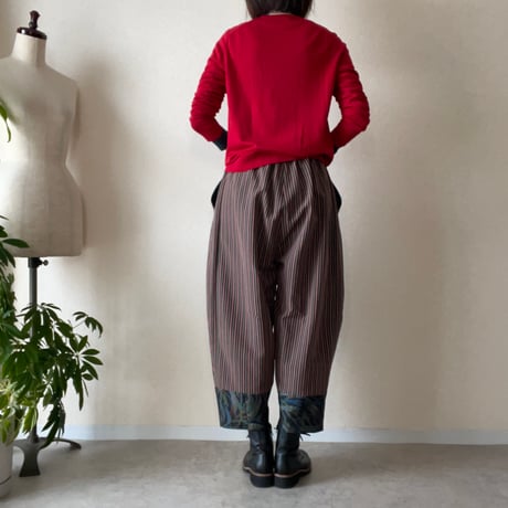 『千景：CHIKAGE』Cocoon pants