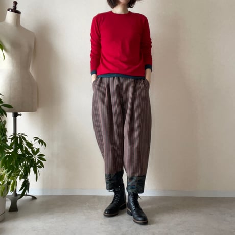 『千景：CHIKAGE』Cocoon pants