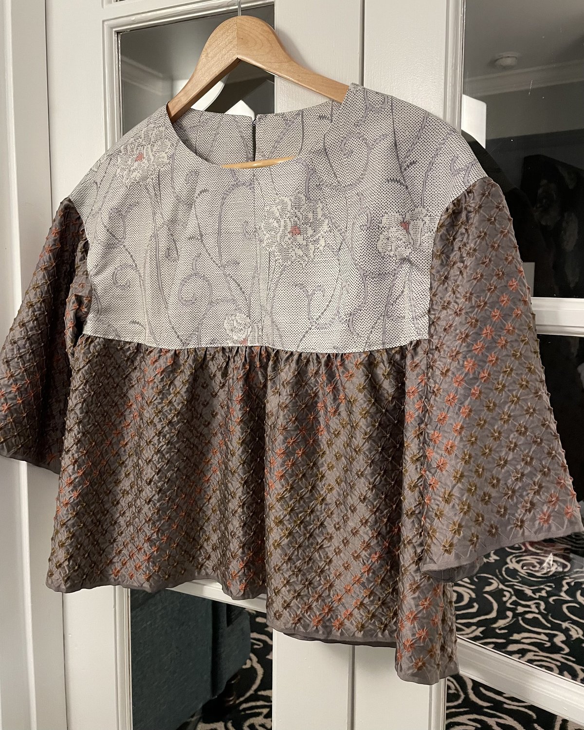 トップス tumugi 紬 x 絞りトップス』Tsumugi x Shibori Tops | NITENMON -