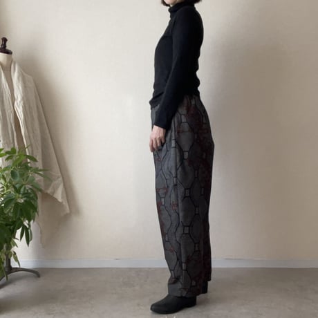 『果晶：KASHO』 Cocoon pants