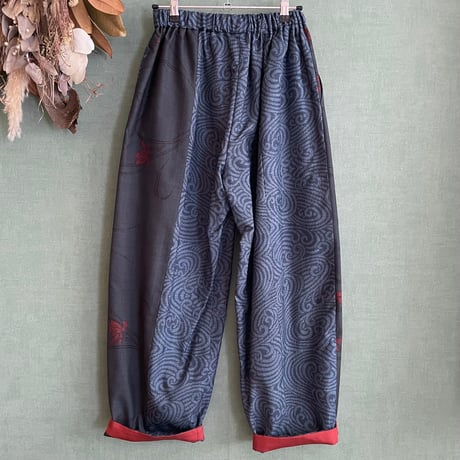 『竜豆：RYUZU』Cocoon pants