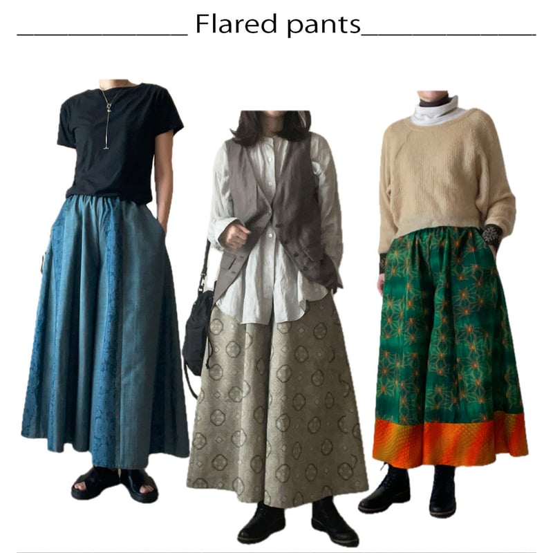 エスニック おまとめ‪‪❤︎‬ エスニック染』ー Semi-order ー | NITENMON -Kimono Pants-