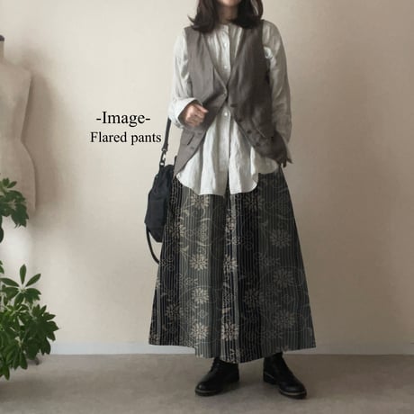 『縞に花唐草 』ー Semi-order ー